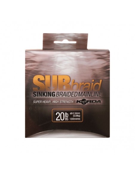 Korda Sub Braid 450m 20 lb