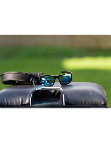 Preston Inception Wrap Sunglasses Ice Blue Lens
