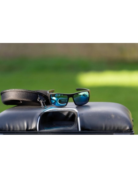Preston Inception Wrap Sunglasses Ice Blue Lens