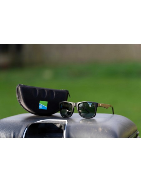 Preston Inception Leisure Sunglasses Green Lens