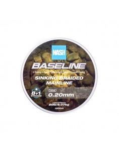 NASH BASELINE SINKING BRAID CAMO 1200 MT