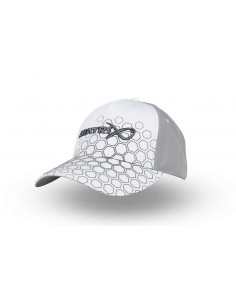 Matrix Hex Print Cap White
