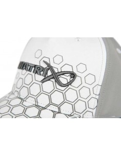 Matrix Hex Print Cap White 2