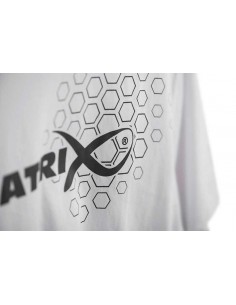 Matrix Hex Print T-Shirt White 2