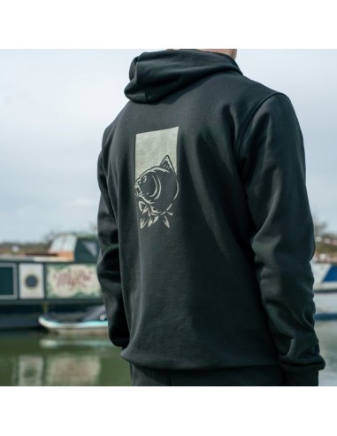 Nash Make It Happen Hoody Fish Logo Black