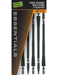 Fox Edges Essentials Kwik Change Bag Stems & Sleeves
