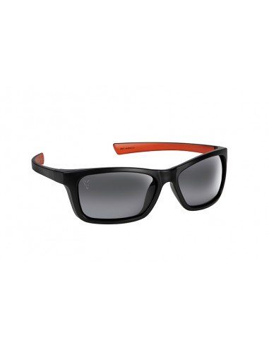 Fox Collection Wraps Black/Orange Grey Lens