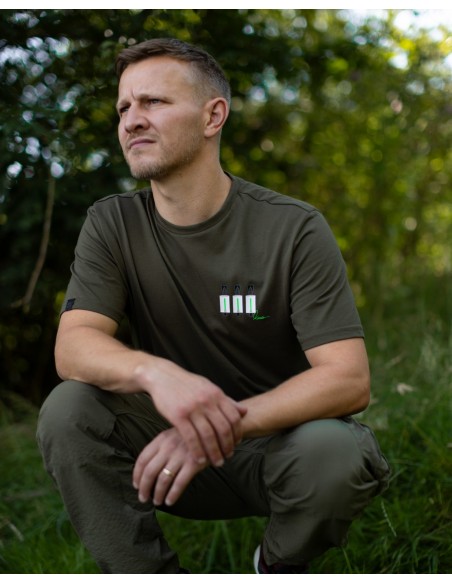 Korda Le Bobbin Tee Olive