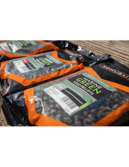 Sonubaits Marine Green Feed Pellets