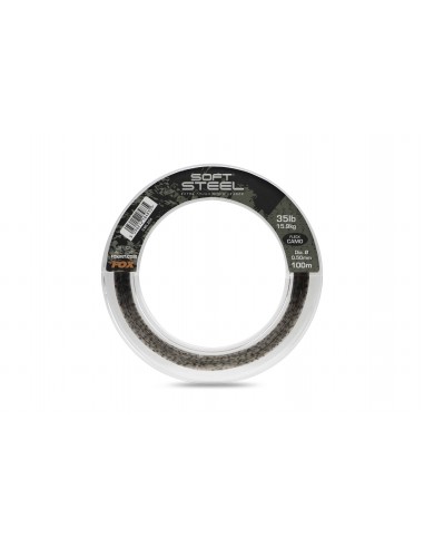 Fox Soft Steel Fleck Camo Leader