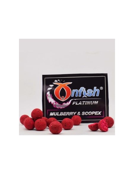 Onfish Platinum Boilies 5 Kg 20 mm - Linea Pasturazione