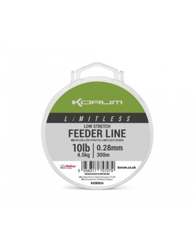 Korum Limitless Low Stretch Feeder Line