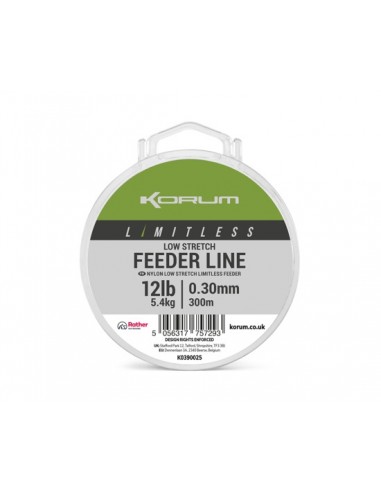 Korum Limitless Low Stretch Feeder Line