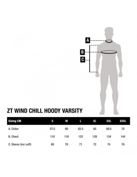 Nash ZT Wind Chill Hoody Varsity