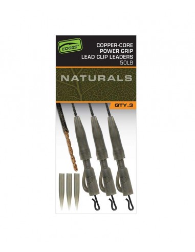 Fox Edges Naturals Copper Core Lead Clip Leaders