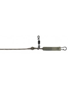 Fox Edges Naturals Submerge Heli Rig Leaders 40 LB 2