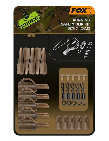 Fox Edges Running Safety Clip Kit