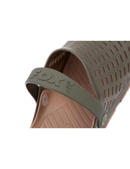 Fox Khaki Clogs