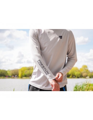 Preston Grey Performance Sun Shirt Upf-40