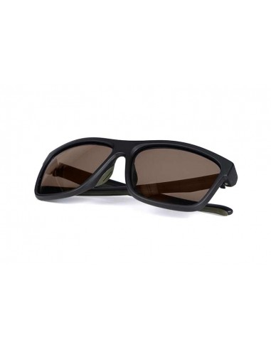 Fox Collection Green & Black Shades Brown Lens