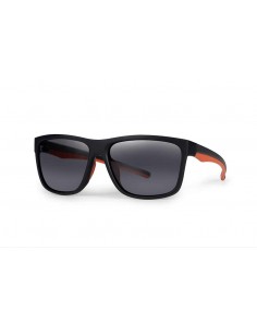 Fox Collection Black & Orange Shades Grey Lens