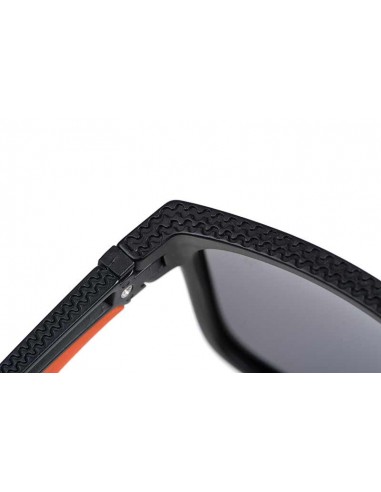 Fox Collection Black & Orange Shades Grey Lens