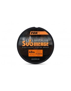 Fox Submerge Orange Sinking Braid 600 MT 2