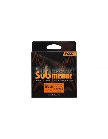 Fox Submerge Orange Sinking Braid 600 MT