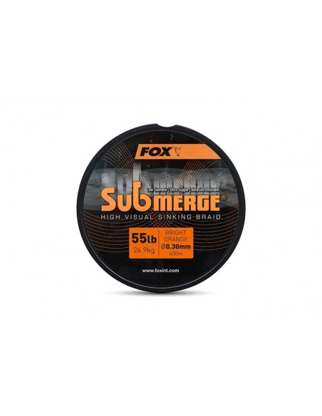 Fox Submerge Orange Sinking Braid 600 MT
