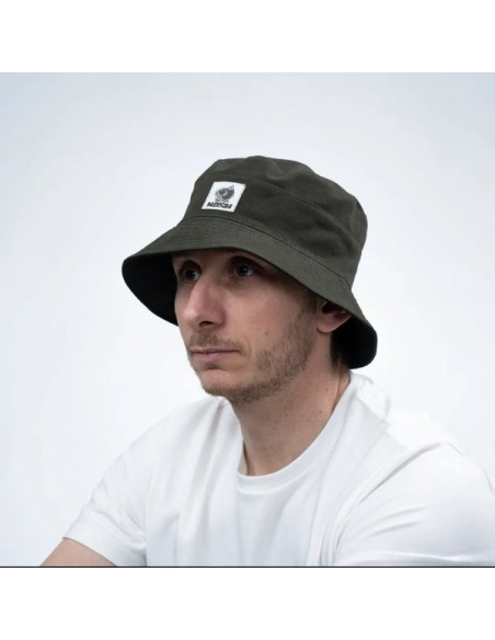 Nash Make It Happen Badge Reversible Bucket Hat Black Green