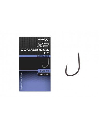 Matrix X2 Commercial F1 Hooks