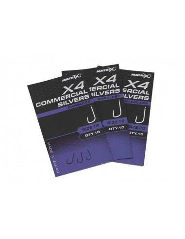 Matrix X4 Commercial Silvers Hooks