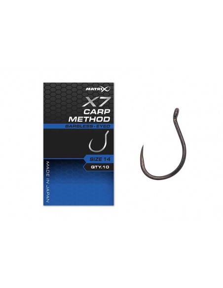Matrix X7 Carp Method Hooks