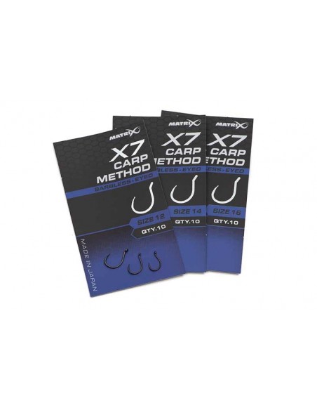 Matrix X7 Carp Method Hooks