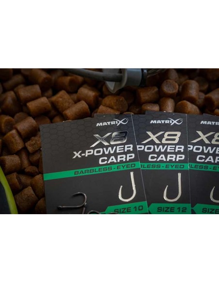 Matrix X8  X-Power Carp Hooks