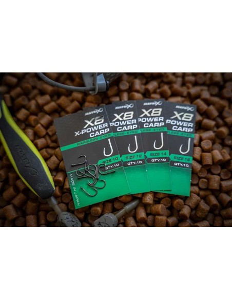 Matrix X8  X-Power Carp Hooks