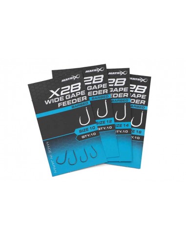 Matrix X2B Wide Gape Feeder Hooks