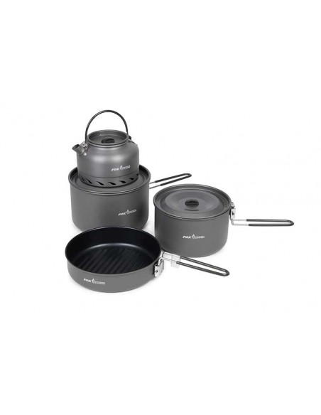 Fox Cookware 4 Piece Deluxe Cook Set