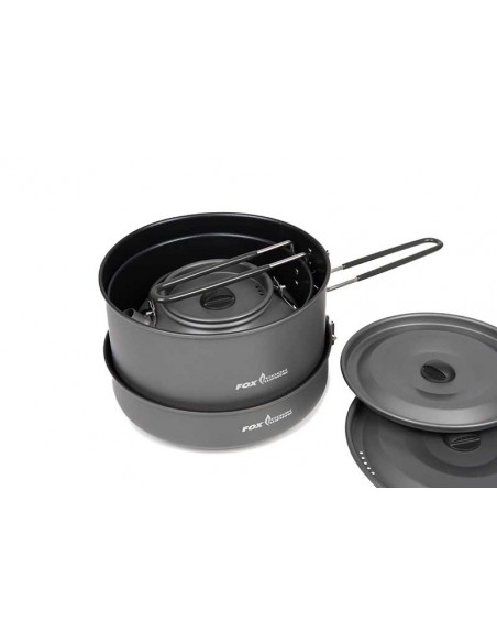 Fox Cookware 4 Piece Deluxe Cook Set