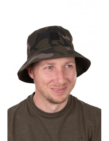 Fox Reversible Bucket Hat  Khaki/Camo