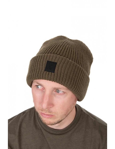 Fox Olive Merino Blend Beanie Hat