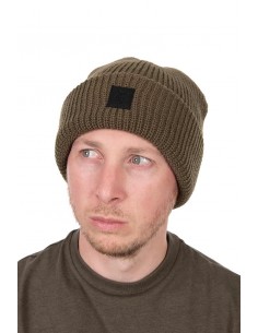 Fox Olive Merino Blend Beanie Hat 2