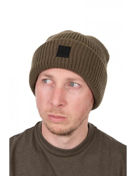 Fox Olive Merino Blend Beanie Hat