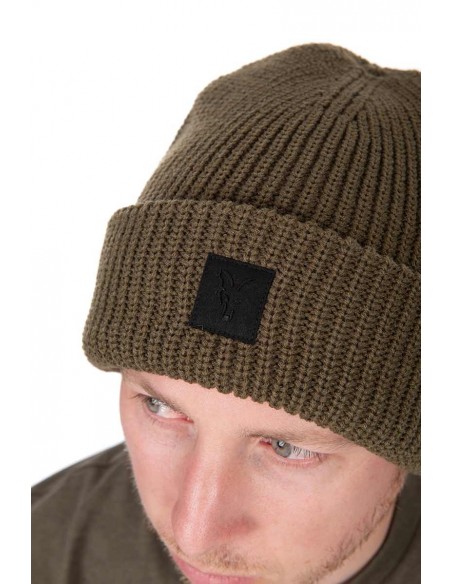Fox Olive Merino Blend Beanie Hat