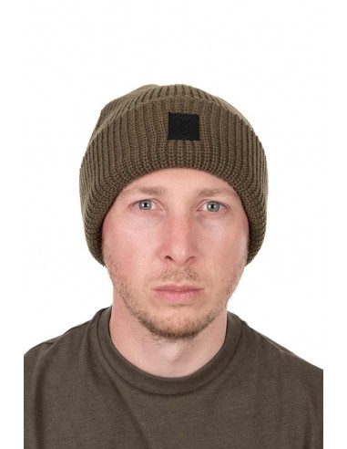 Fox Olive Merino Blend Beanie Hat