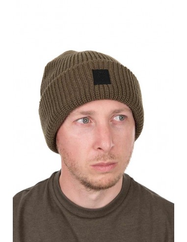 Fox Olive Merino Blend Beanie Hat