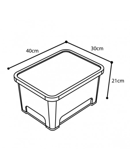 Nash Bank Life Stacker Storage Box