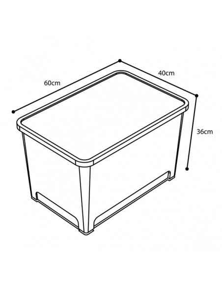 Nash Bank Life Stacker Storage Box