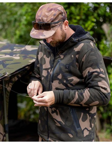 Fox Camo Full Zip Prem Sherpa 310 Hoodie