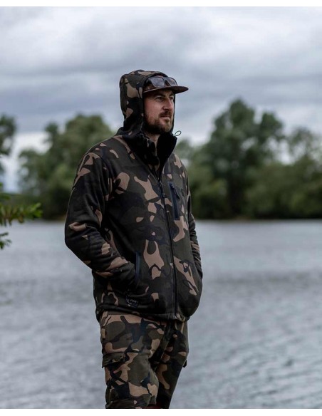 Fox Camo Full Zip Prem Sherpa 310 Hoodie
